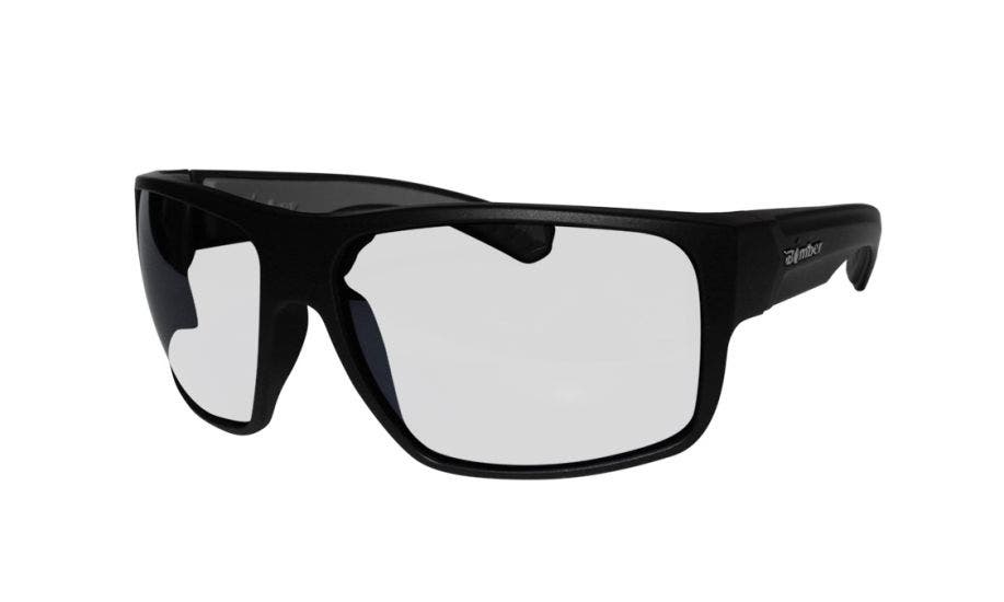 Bomber Eyewear Mana Bomb Matte Black sunglasses (quarter view)